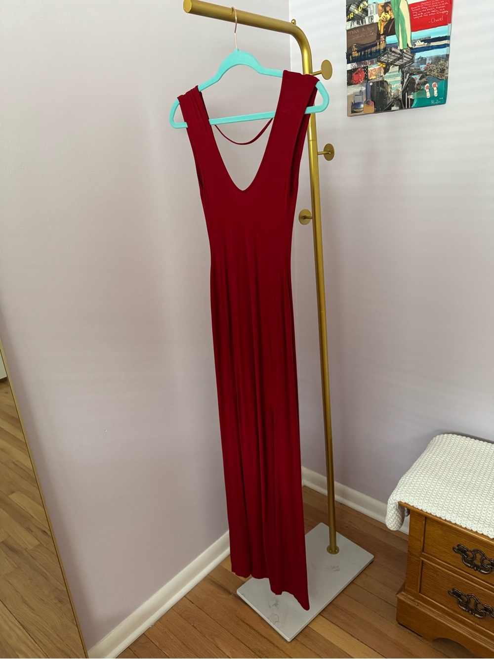 Royal Codes Athena Dress Crimson Red XS, IMPECCABLE CONDITION